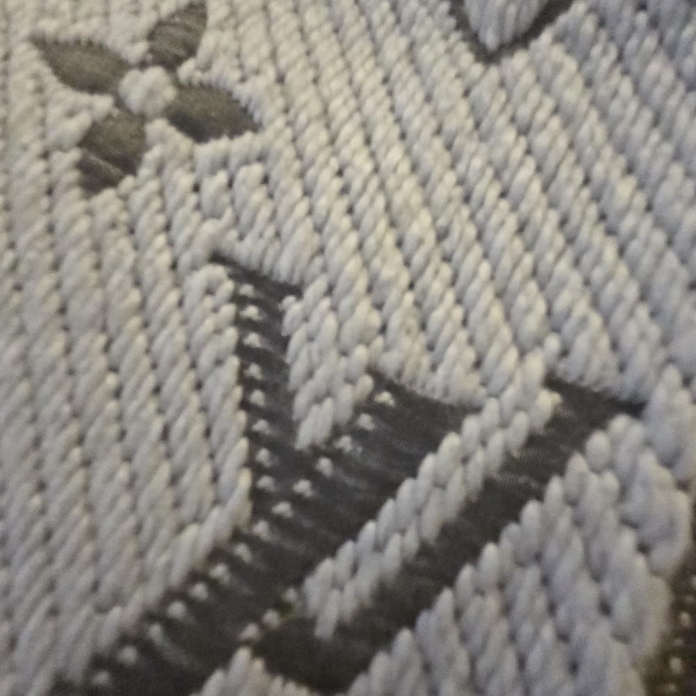 Louis Vuitton Gray Monogram Scarf - Picture 4 of 7